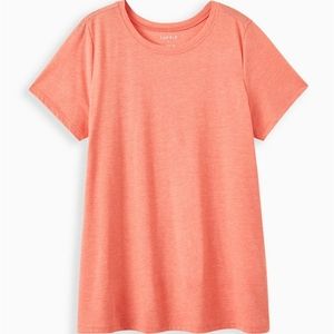 Torrid coral classic fit tee